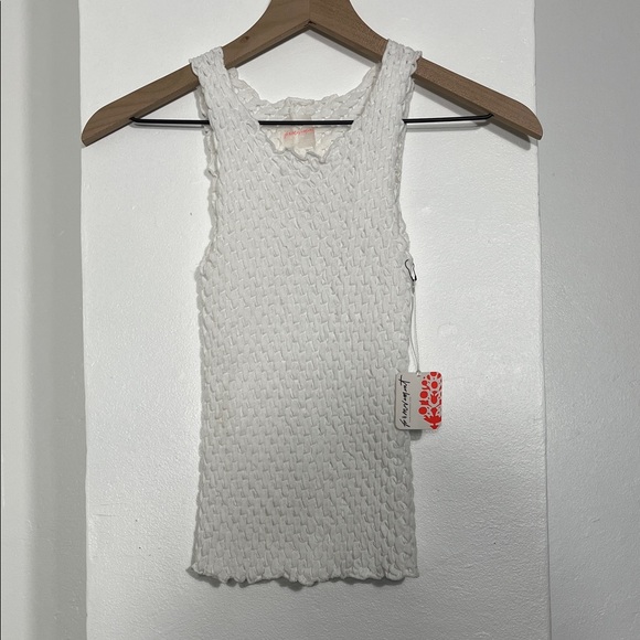 FP Movement by Free People Textured White Tank Top - Picture 9 of 9